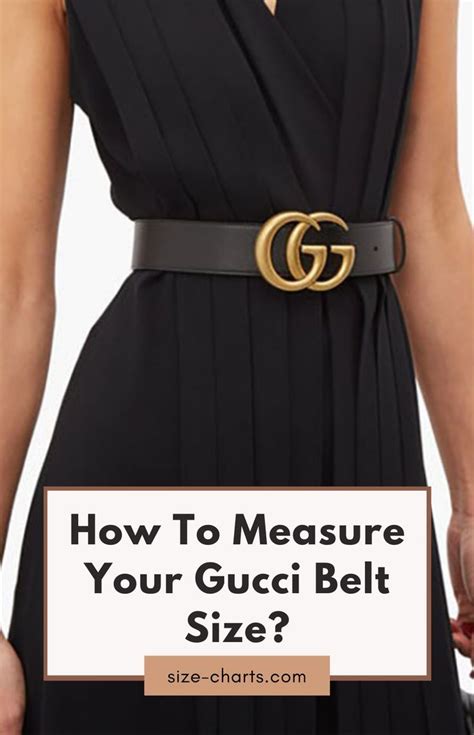 how to find your size in gucci belt|Gucci belt size chart women.